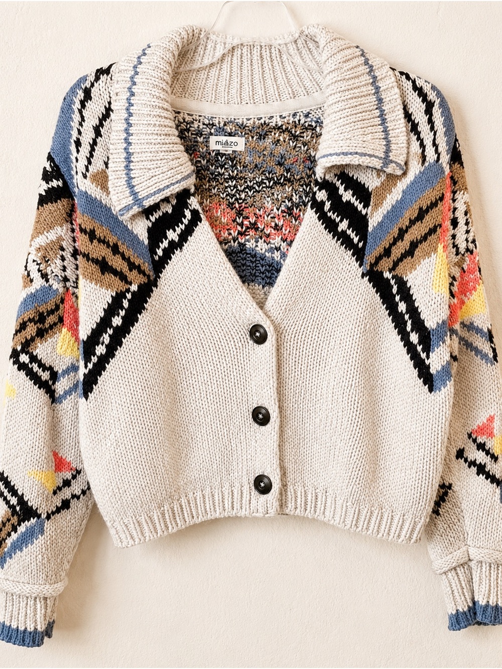 Pilcro Collared Cropped Cardigan Size XS - Picture 2 of 7